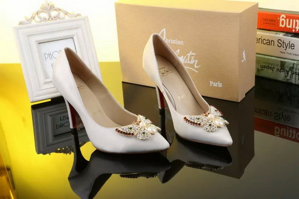 Christian Louboutin Shallow mouth stiletto heel Shoes Women--028